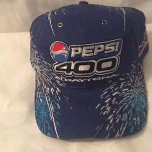 Hat. Pepsi Daytona 400. Year 2005.